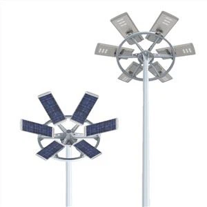 Jardí exterior, tot en un, llum de carrer LED solar integrat